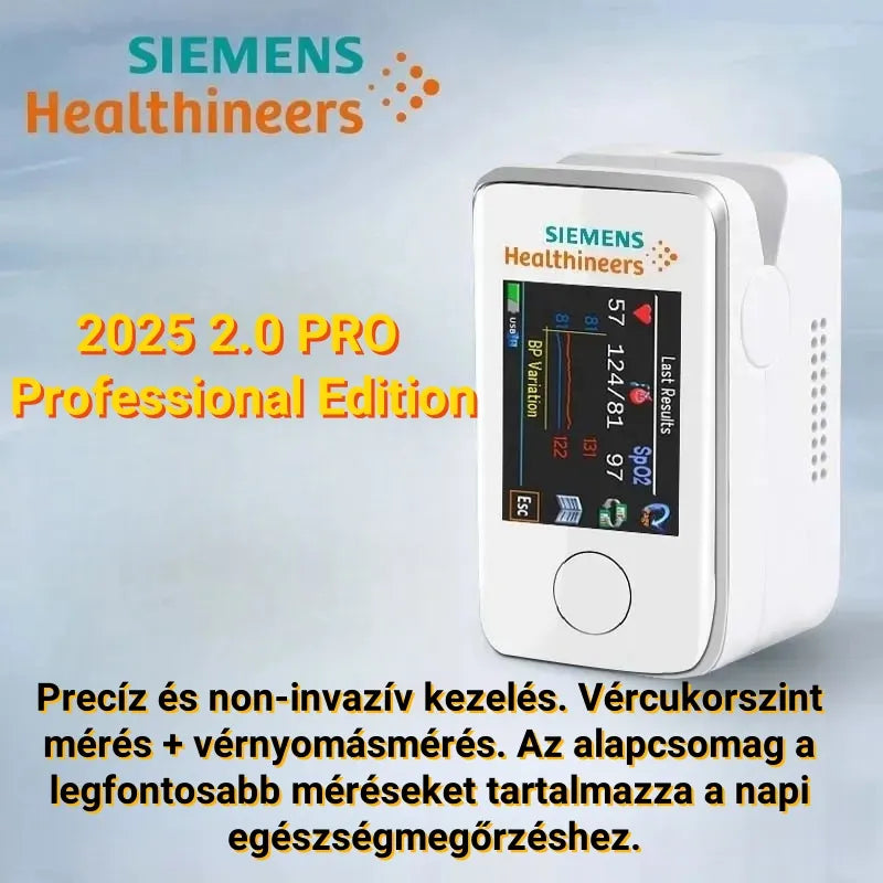 đ 2025 InnovatĂv technolĂłgiĂĄjĂș, fĂĄjdalommentes Siemens vĂ©rcukorszintmĂ©rĆ: Figyelje cukorbetegsĂ©gĂ©t vĂ©rvĂ©tel vagy tƱszĂșrĂĄs nĂ©lkĂŒl
