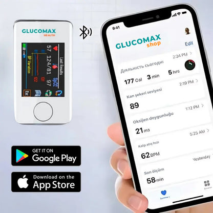 Teljes Egészség Csomag – Tű nélküli Glucomax vércukorszintmérő + elektronikus vérnyomásmérő
