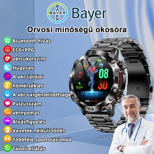 A Bayer új, orvosi minőségű okosórája óvja egészségét!