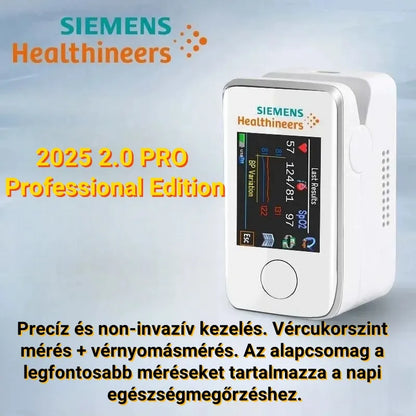 🌈 2025 Innovatív technológiájú, fájdalommentes Siemens vércukorszintmérő: Figyelje cukorbetegségét vérvétel vagy tűszúrás nélkül