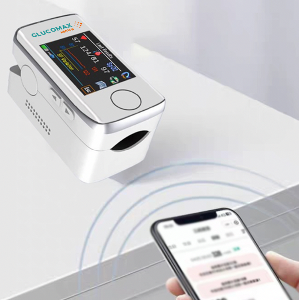 Pulse Watch egészségfigyelő óra + multifunkciós Glucomax vércukorszintmérő