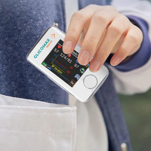 Nem invazív vércukormérő (5 másodperces mérés/99%-os pontosság)